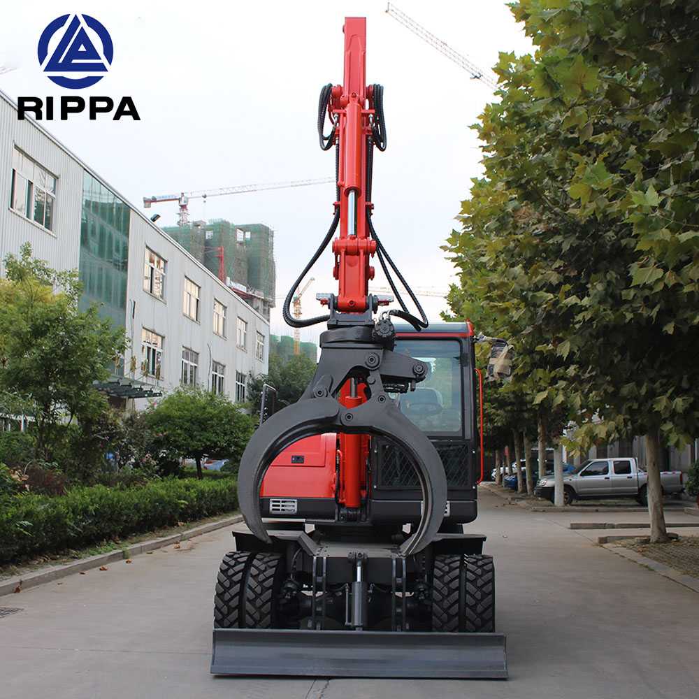Mini Excavator Roda Chinese Mini Excavator Manufacturer-Rippa Mini Excavator-3.5 Wheel Mini ...