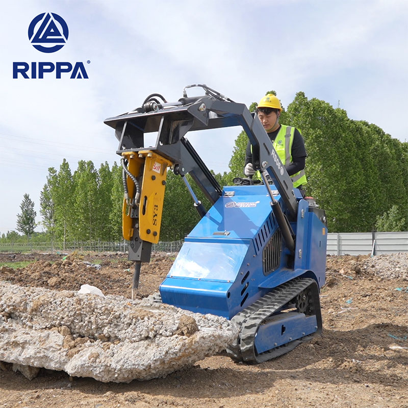 How to Choose a Skid Steer Loader-Mini Excavators For Sale - Rippa® China Manufacturer