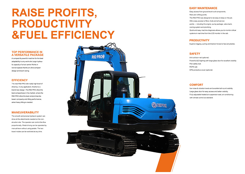 8 ton excavator for sale-Mini Excavators For Sale - Rippa® China Manufacturer