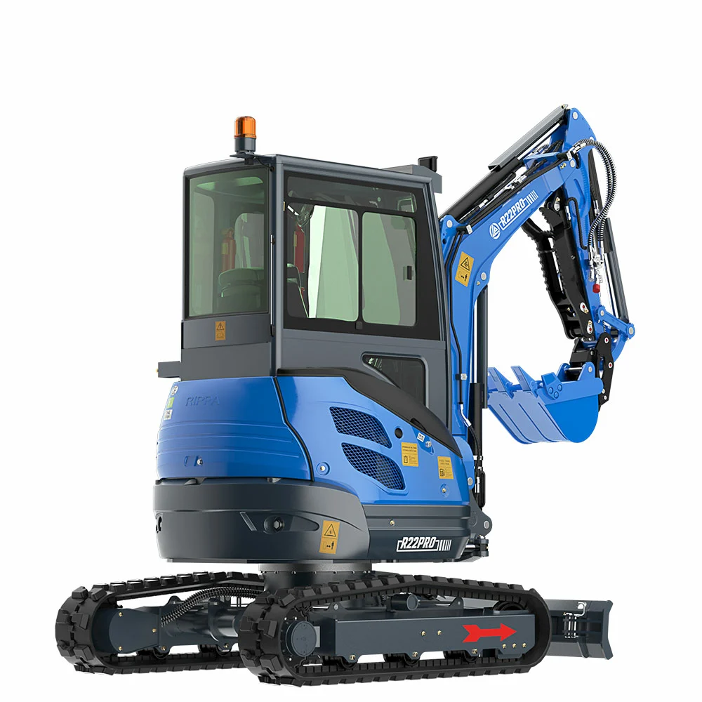 Rippa R22 Mini Excavator-Mini Excavators For Sale - Rippa® China Manufacturer