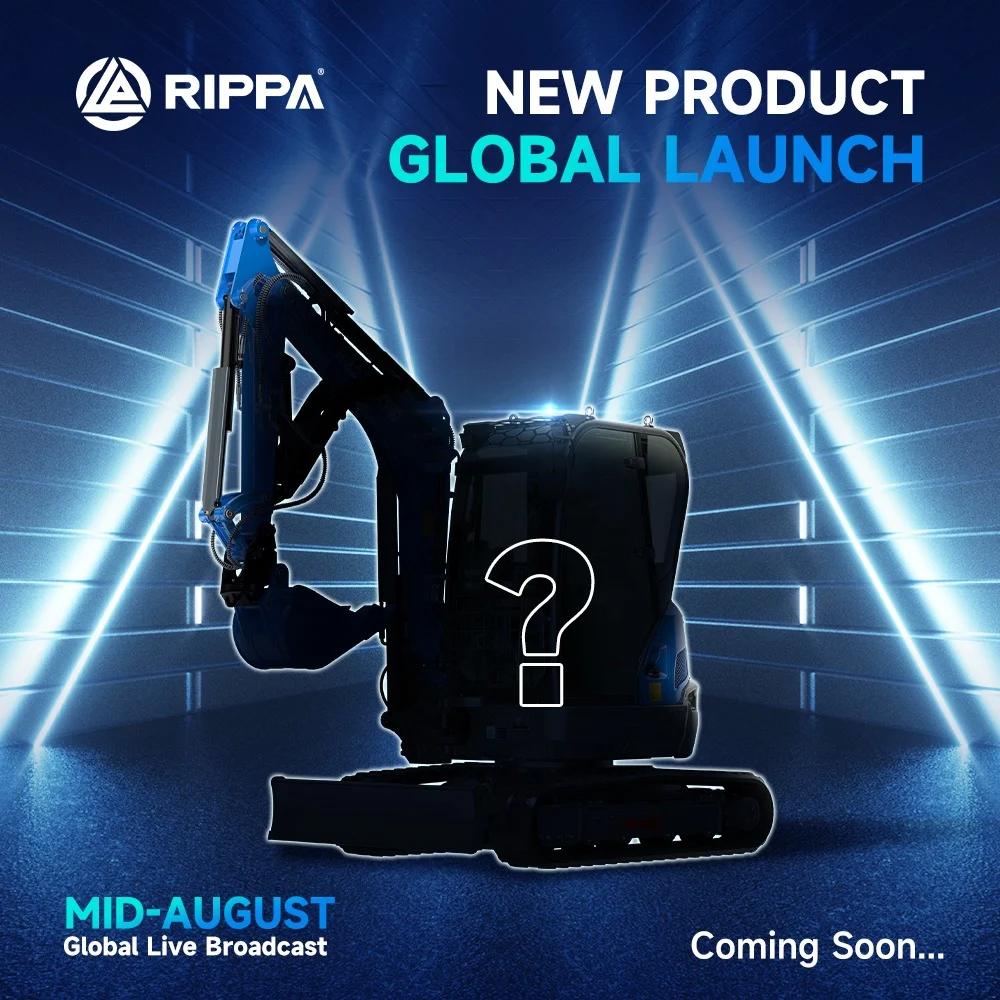 Rippa Leads the Future of Construction Machinery: 2025 New Product Launch Event-Mini Excavators For Sale - Rippa® China Manufacturer