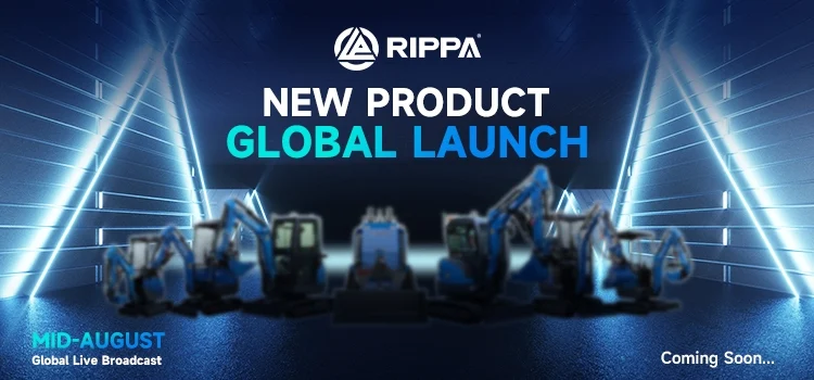 Rippa Leads the Future of Construction Machinery: 2025 New Product Launch Event-Mini Excavators For Sale - Rippa® China Manufacturer