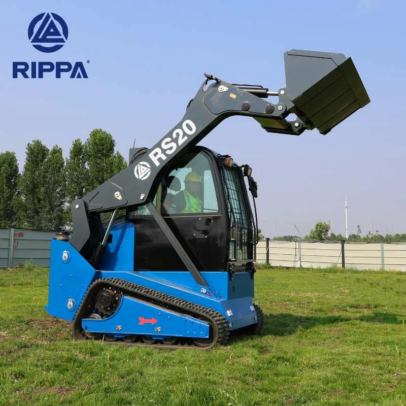 Operator Comfort and Easy Maintenance on the Rippa RS20 Skid Steer Loader-Mini Excavators For Sale - Rippa® China Manufacturer Operator Comfort and Easy Maintenance on the Rippa RS20 Skid Steer Loader-Mini Excavators For Sale - Rippa® China Manufacturer