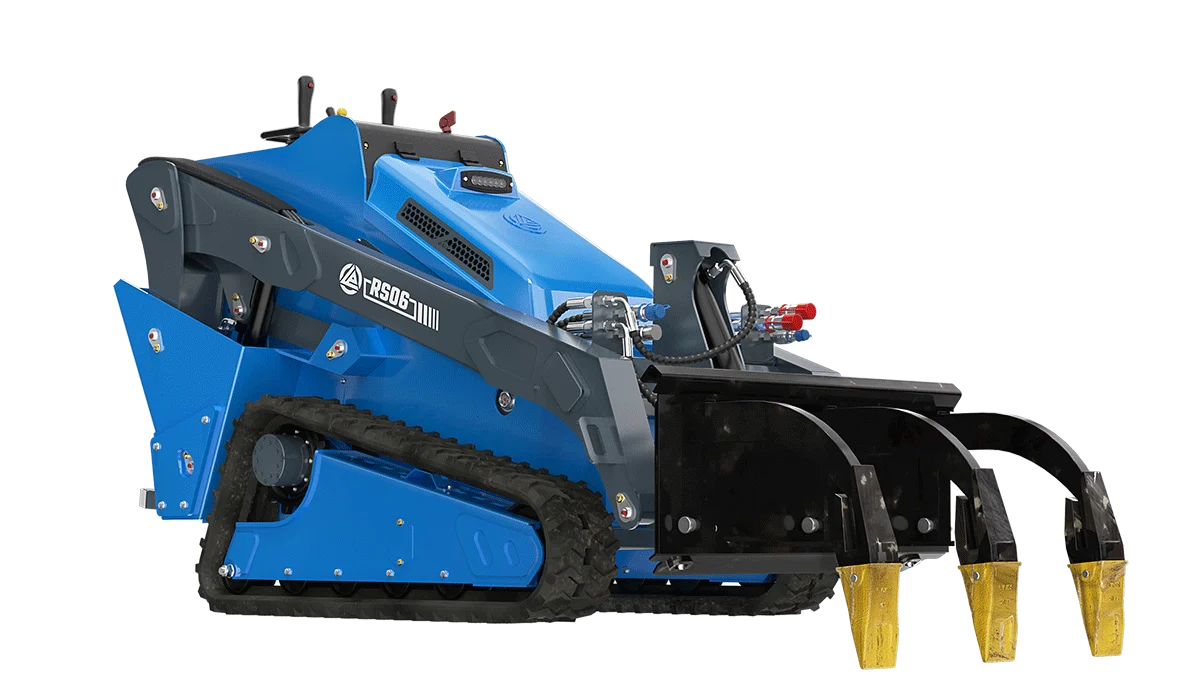 Rippa RS06 Mini Skid Steer Loader with Ripper Attachment-Mini Excavators For Sale - Rippa® China Manufacturer