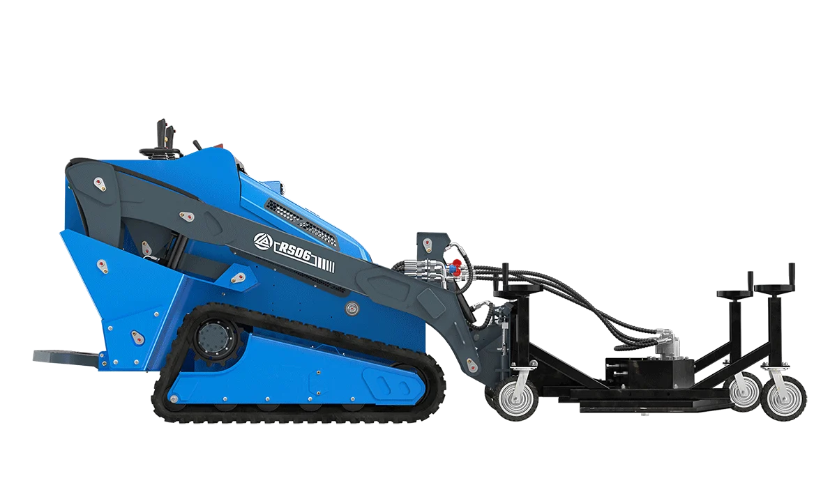 Rippa RS06 Mini Skid Steer Loader with Mower Attachment-Mini Excavators For Sale - Rippa® China Manufacturer
