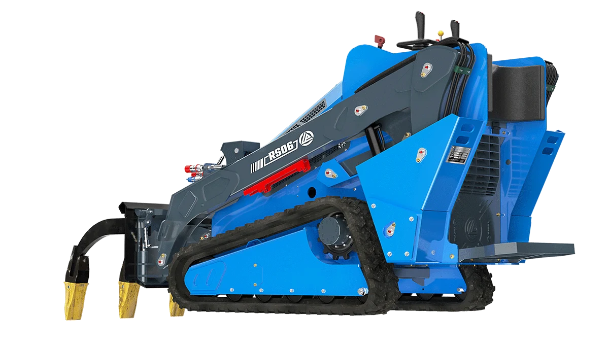 Rippa RS06 Mini Skid Steer Loader with Ripper Attachment-Mini Excavators For Sale - Rippa® China Manufacturer