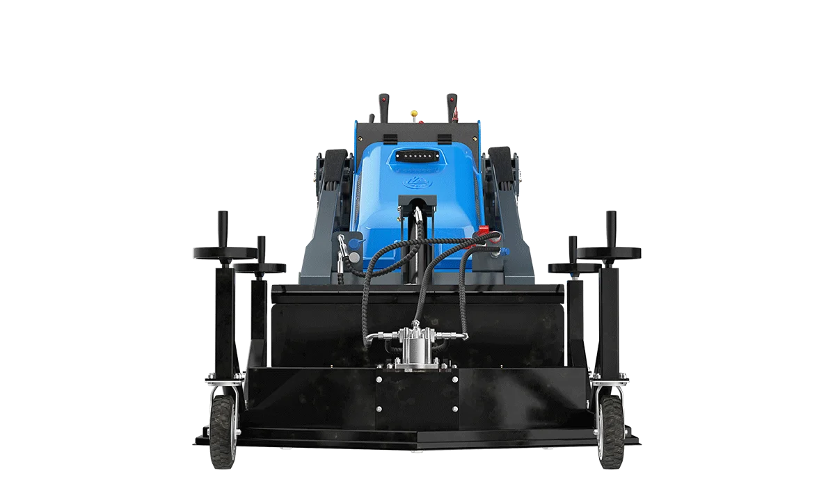 Rippa RS06 Mini Skid Steer Loader with Mower Attachment-Mini Excavators For Sale - Rippa® China Manufacturer