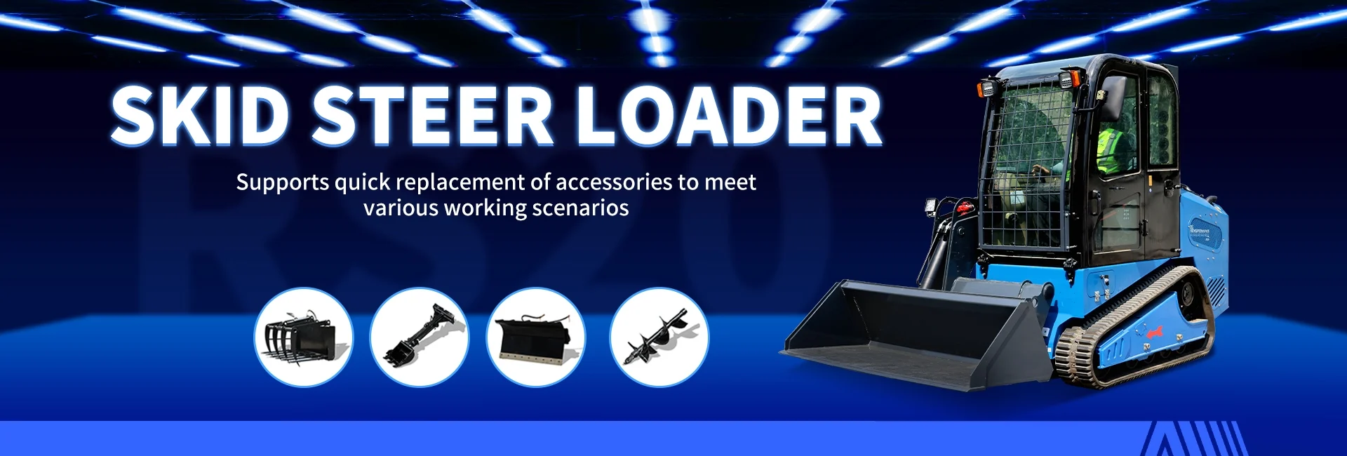 Mini Skid Steer Attachments You Need-Mini Excavators For Sale - Rippa® China Manufacturer