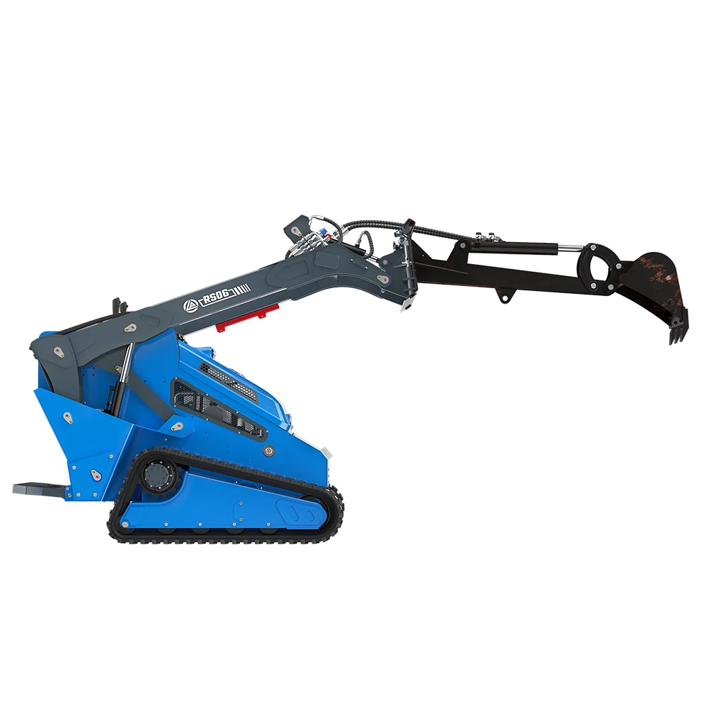 RS06 Skid Steer Loader with Trencher-Mini Excavators For Sale - Rippa® China Manufacturer RS06 Skid Steer Loader with Trencher-Mini Excavators For Sale - Rippa® China Manufacturer