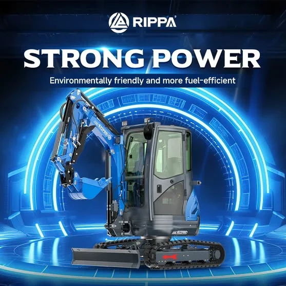 Mini Excavator vs. Large Excavator: Which One Is Best for Your Construction Project?-Mini Excavators For Sale - Rippa® China Manufacturer Mini Excavator vs. Large Excavator: Which One Is Best for Your Construction Project?-Mini Excavators For Sale - Rippa® China Manufacturer