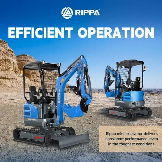 Mini Excavator vs. Large Excavator: Which One Is Best for Your Construction Project?-Mini Excavators For Sale - Rippa® China Manufacturer Mini Excavator vs. Large Excavator: Which One Is Best for Your Construction Project?-Mini Excavators For Sale - Rippa® China Manufacturer