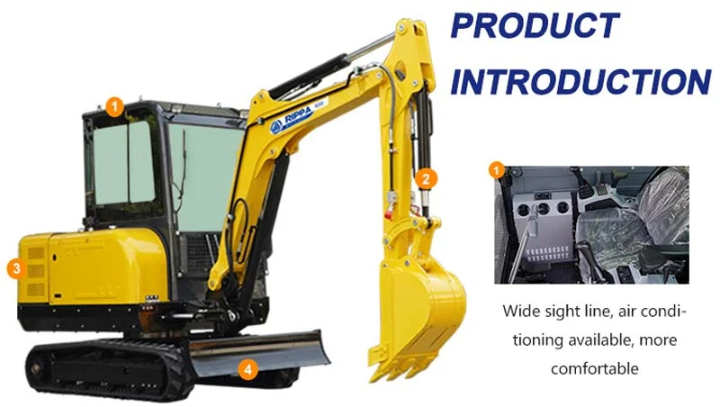 The Best Excavators for Large-Scale Construction Projects-Mini Excavators For Sale - Rippa® China Manufacturer The Best Excavators for Large-Scale Construction Projects-Mini Excavators For Sale - Rippa® China Manufacturer