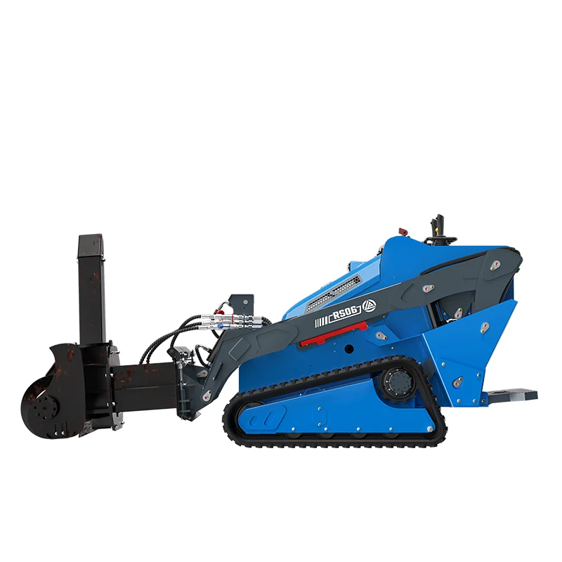 RIPPA RS06 Mini Skid Steer Loader with Snow Blower-Mini Excavators For Sale - Rippa® China Manufacturer