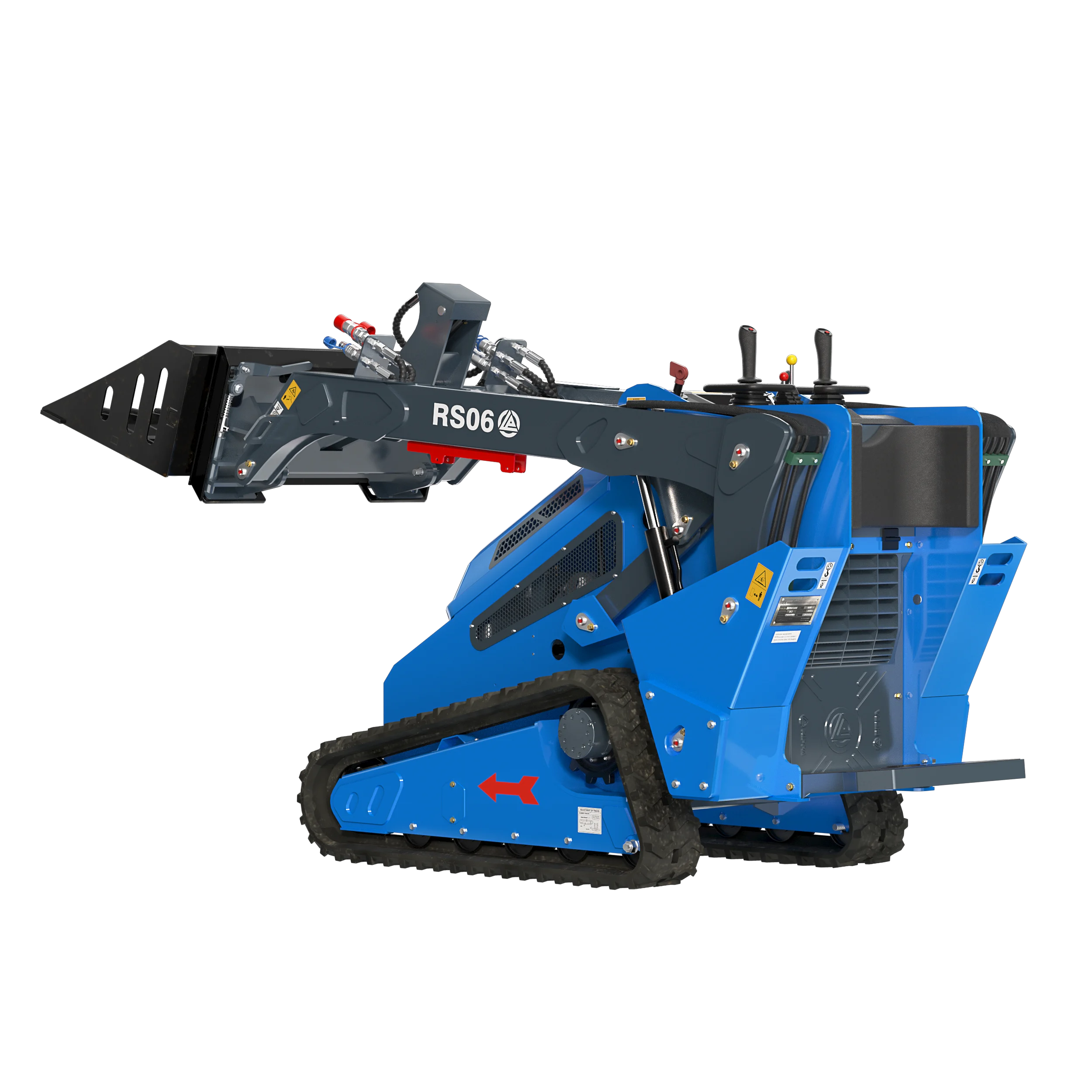 RS06-2 with a rock bucket.-Mini Excavators For Sale - Rippa® China Manufacturer