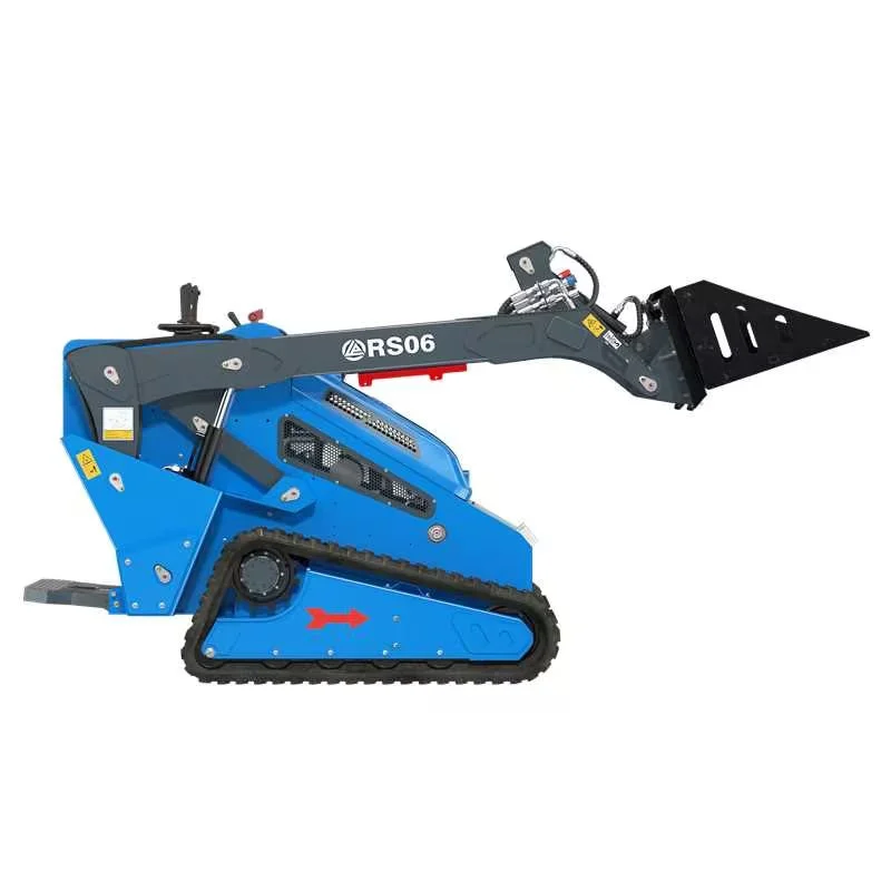 RS06-2 with a rock bucket.-Mini Excavators For Sale - Rippa® China Manufacturer