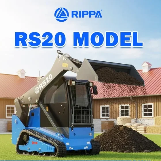 How Much Does a Skid Steer Weigh?-Mini Excavators For Sale - Rippa® China Manufacturer