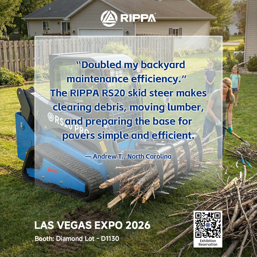Why Visit Rippa at Las Vegas Expo 2026? Compact Equipment Innovation on Display-Mini Excavators For Sale - Rippa® China Manufacturer