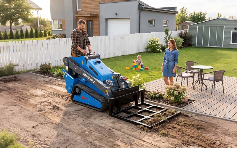 RIPPA Skid Steer Loader: Compact Power for Construction Projects-Mini Excavators For Sale - Rippa® China Manufacturer