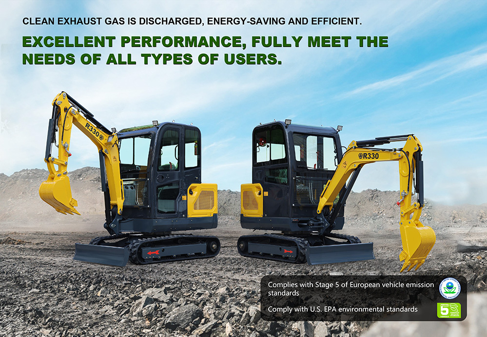 RIPPA R330 Mini Excavator-Mini Excavators For Sale - Rippa® China Manufacturer