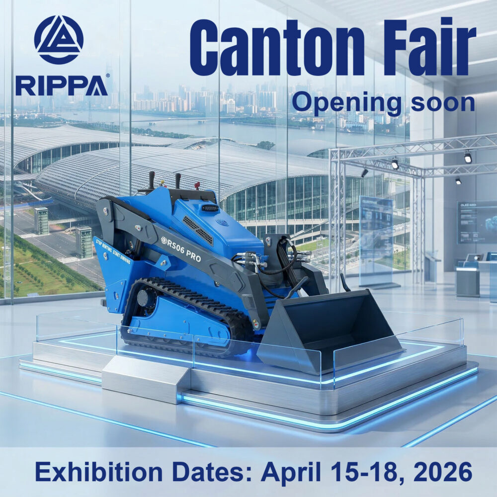 RIPPA to Showcase Advanced Compact Equipment at Canton Fair 2026-Mini Excavators For Sale - Rippa® China Manufacturer