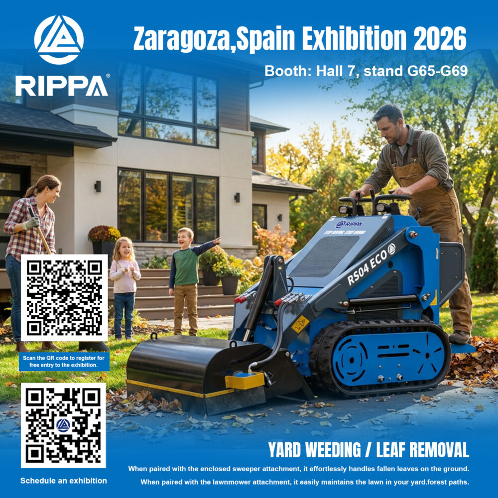 RIPPA Showcases Compact Landscaping and Construction Equipment at Zaragoza Spain Exhibition 2026-Mini Excavators For Sale - Rippa® China Manufacturer