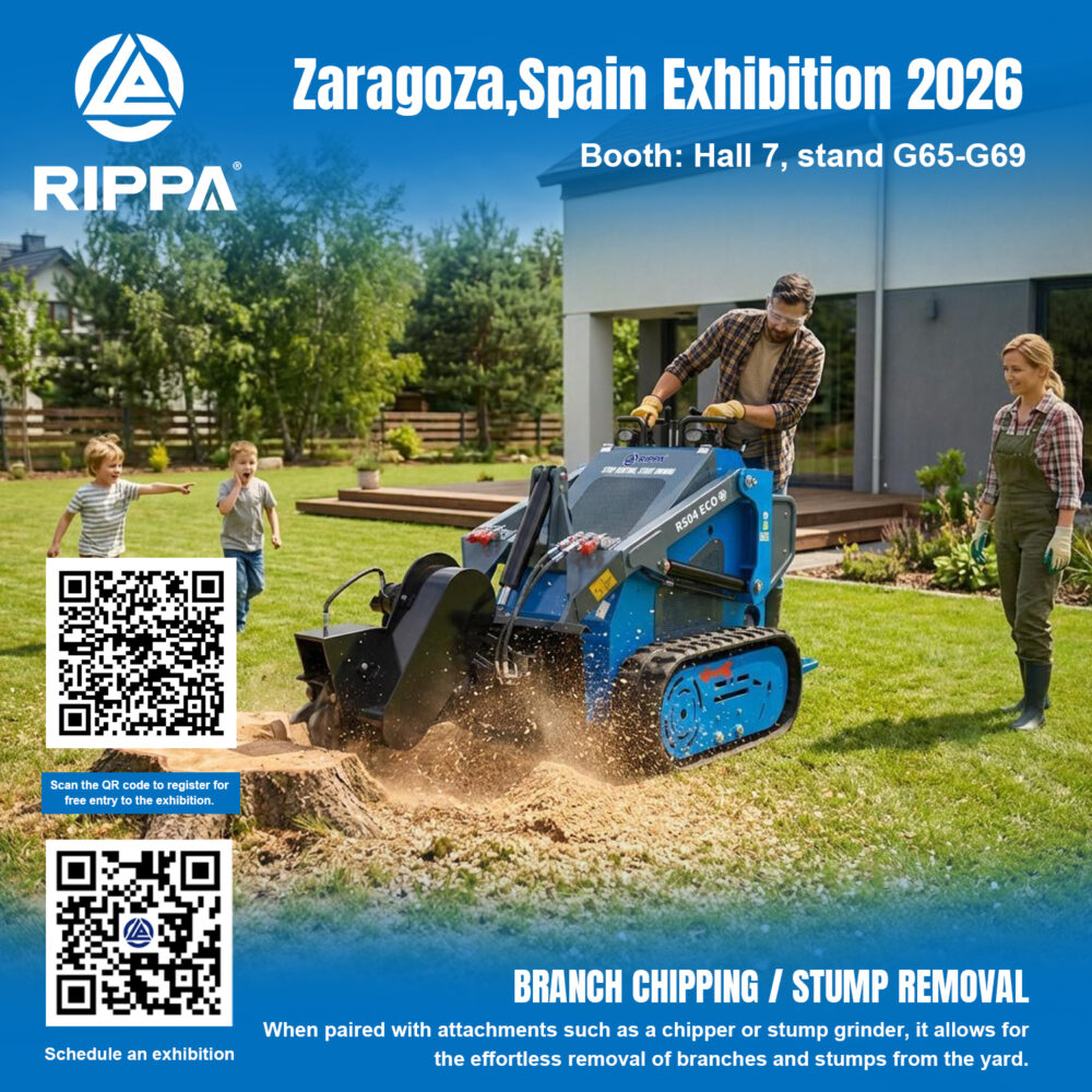 RIPPA Presents Compact Machinery Solutions at Zaragoza Spain Exhibition 2026-Mini Excavators For Sale - Rippa® China Manufacturer