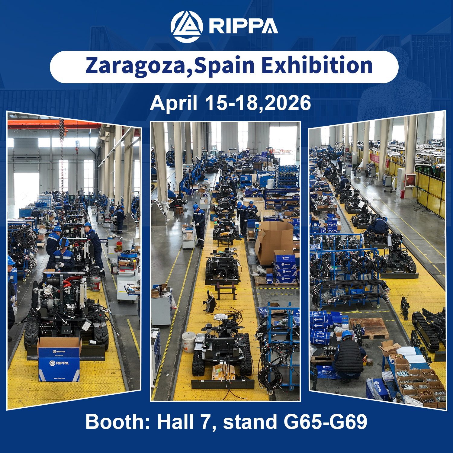 RIPPA to Exhibit at SMOPYC 2026 in Zaragoza, Spain-Mini Excavators For Sale - Rippa® China Manufacturer