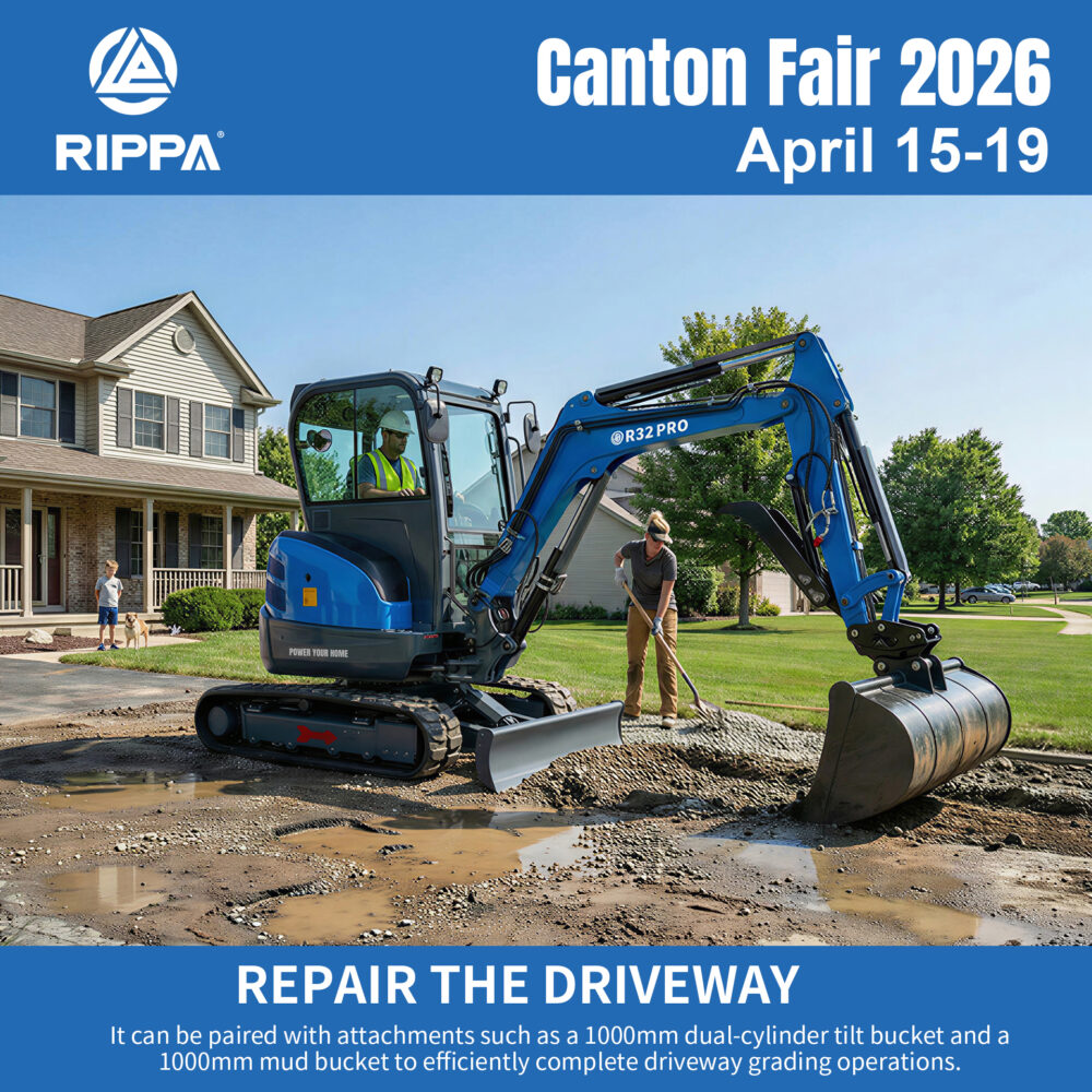 RIPPA at Canton Fair 2026: Driving Innovation in Mini Excavators and Compact Machinery-Mini Excavators For Sale - Rippa® China Manufacturer