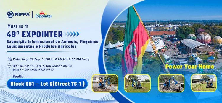 RIPPA Invites You to Construction & Mining Indonesia 2026-Mini Excavators For Sale - Rippa® China Manufacturer RIPPA Invites You to Construction & Mining Indonesia 2026-Mini Excavators For Sale - Rippa® China Manufacturer