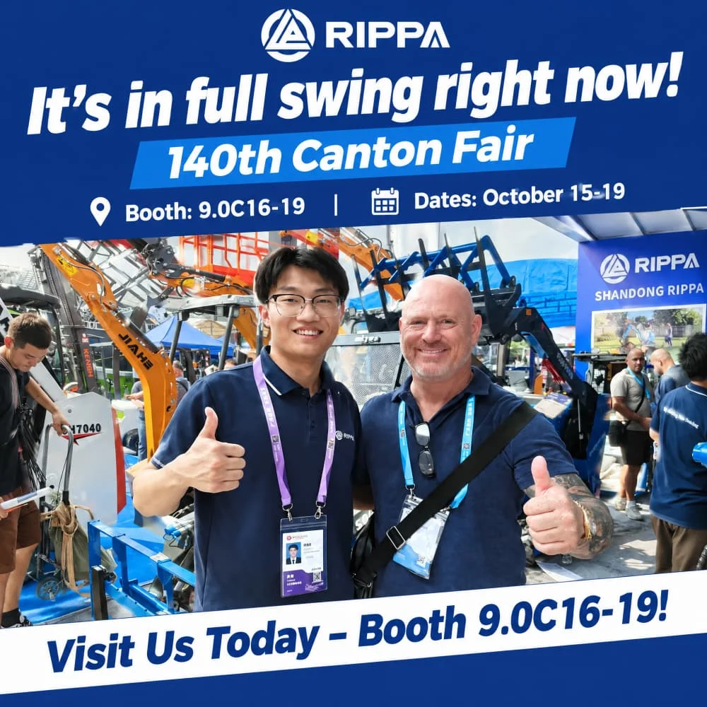 RIPPA Opens the 140th Canton Fair with Global Customer Connections-Mini Excavators For Sale - Rippa® China Manufacturer RIPPA Opens the 140th Canton Fair with Global Customer Connections-Mini Excavators For Sale - Rippa® China Manufacturer