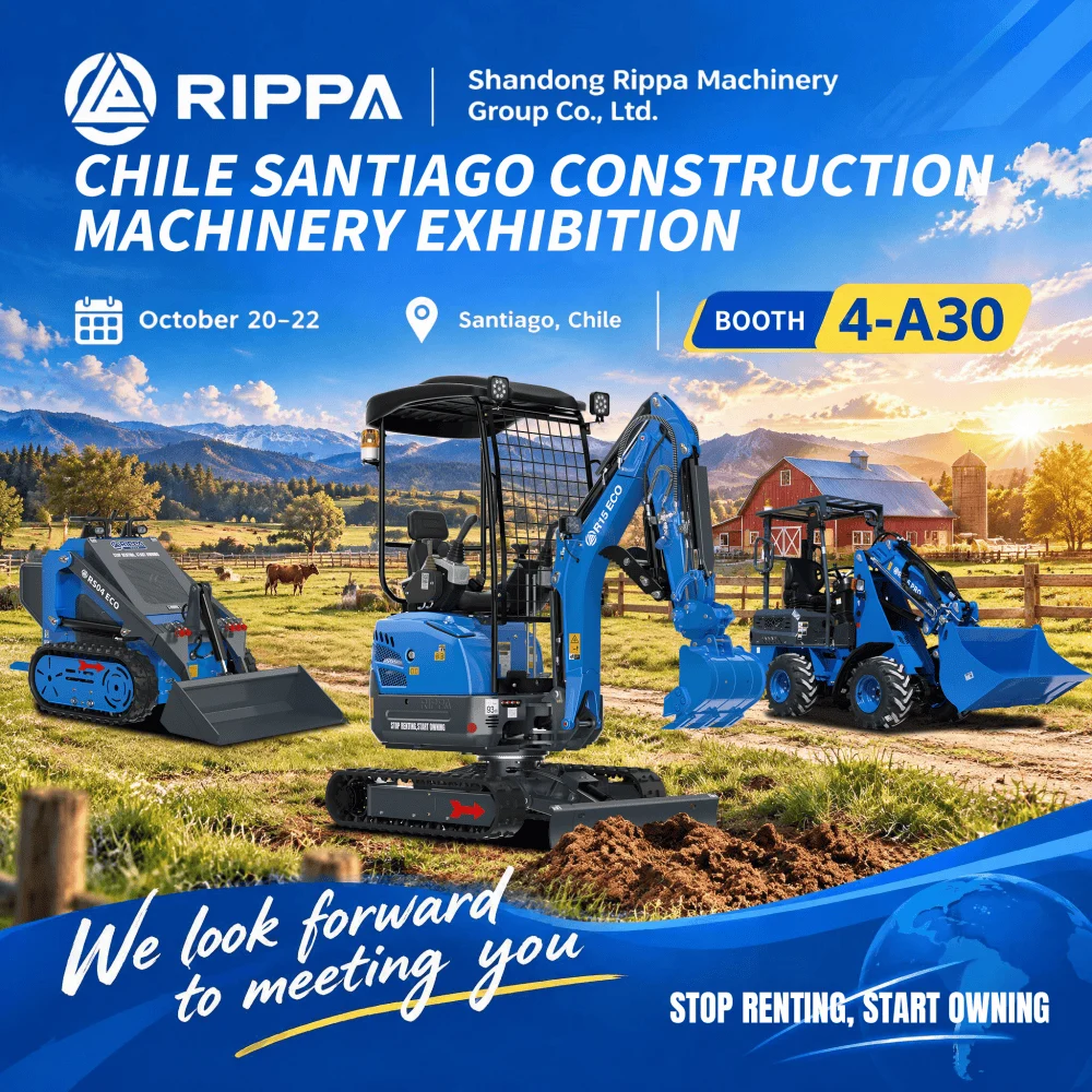RIPPA to Showcase Construction Machinery at Chile Santiago Exhibition 2026-Mini Excavators For Sale - Rippa® China Manufacturer RIPPA to Showcase Construction Machinery at Chile Santiago Exhibition 2026-Mini Excavators For Sale - Rippa® China Manufacturer
